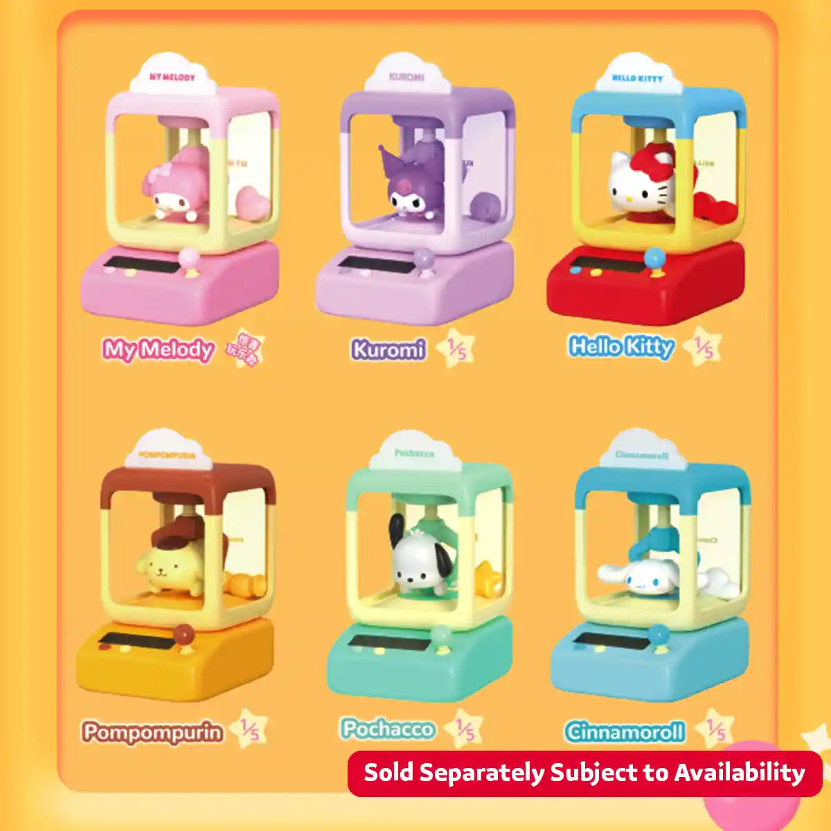 Sanrio Xters Wobble Doll Machine