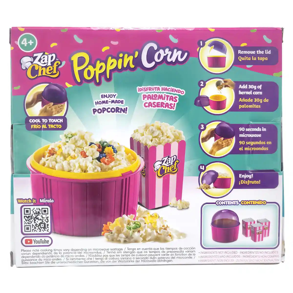 Zap Chef Poppin Corn