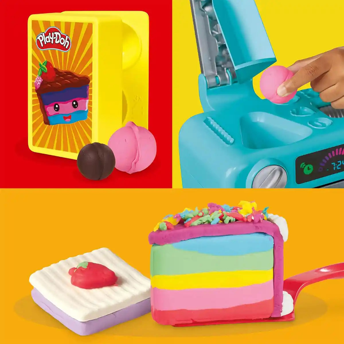 Playdoh Super Slice Cake Playset