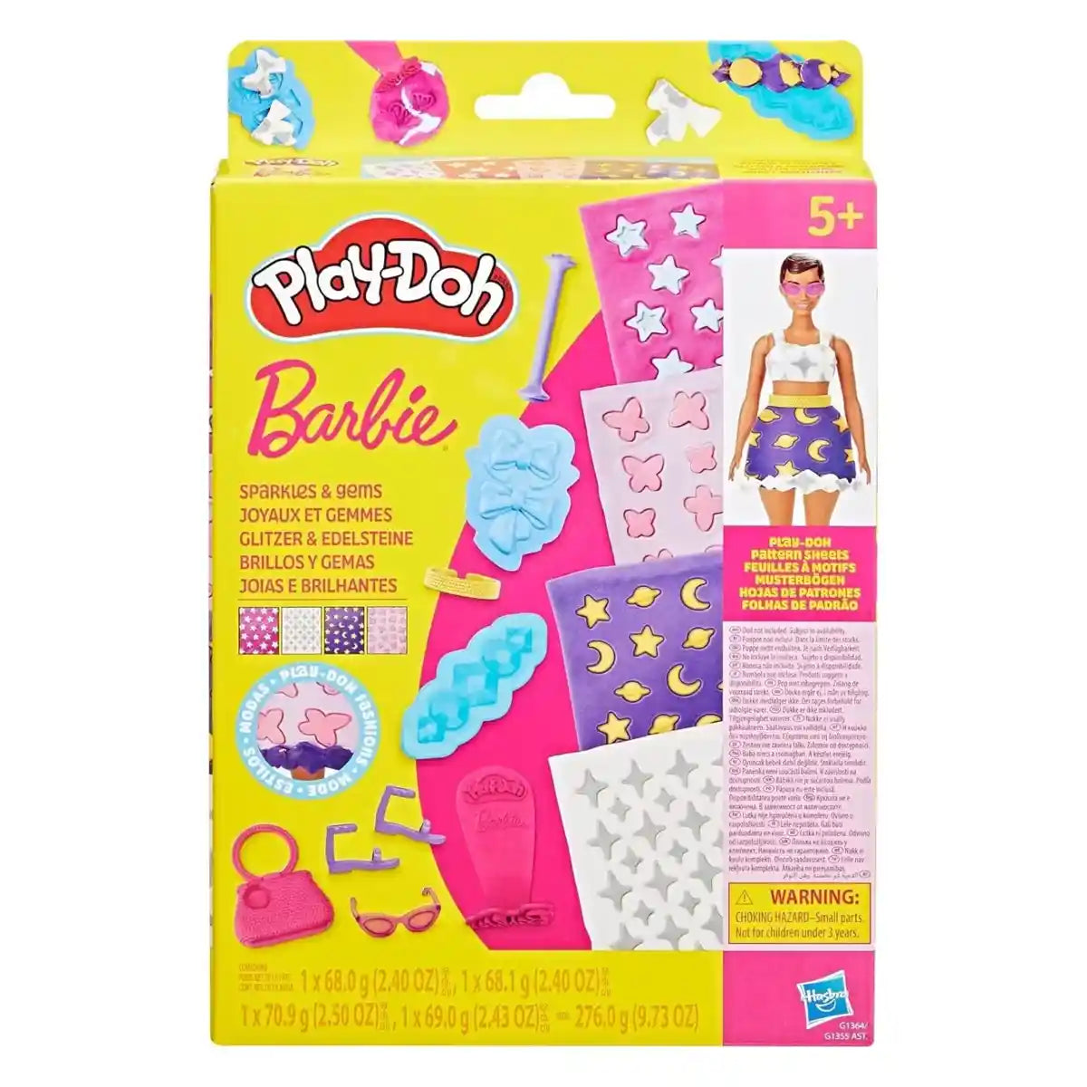 Playdoh Barbie Sparkles And Gems