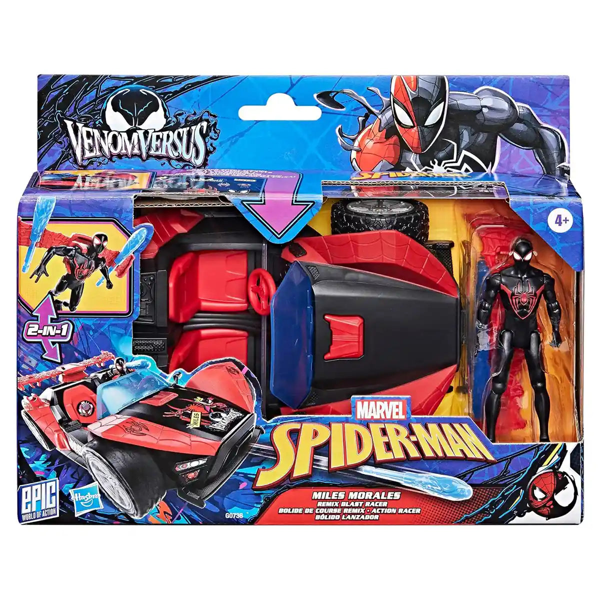 Spd Venom versus Miles Remix Blast Racer