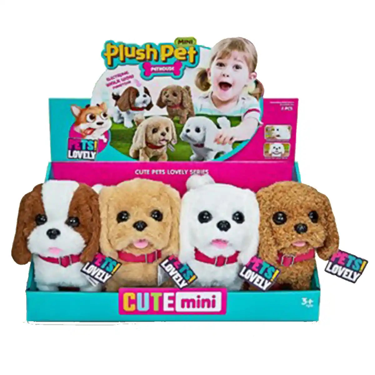 Electronic ألعاب محشوة Pet - Dog with Light 3yrs+