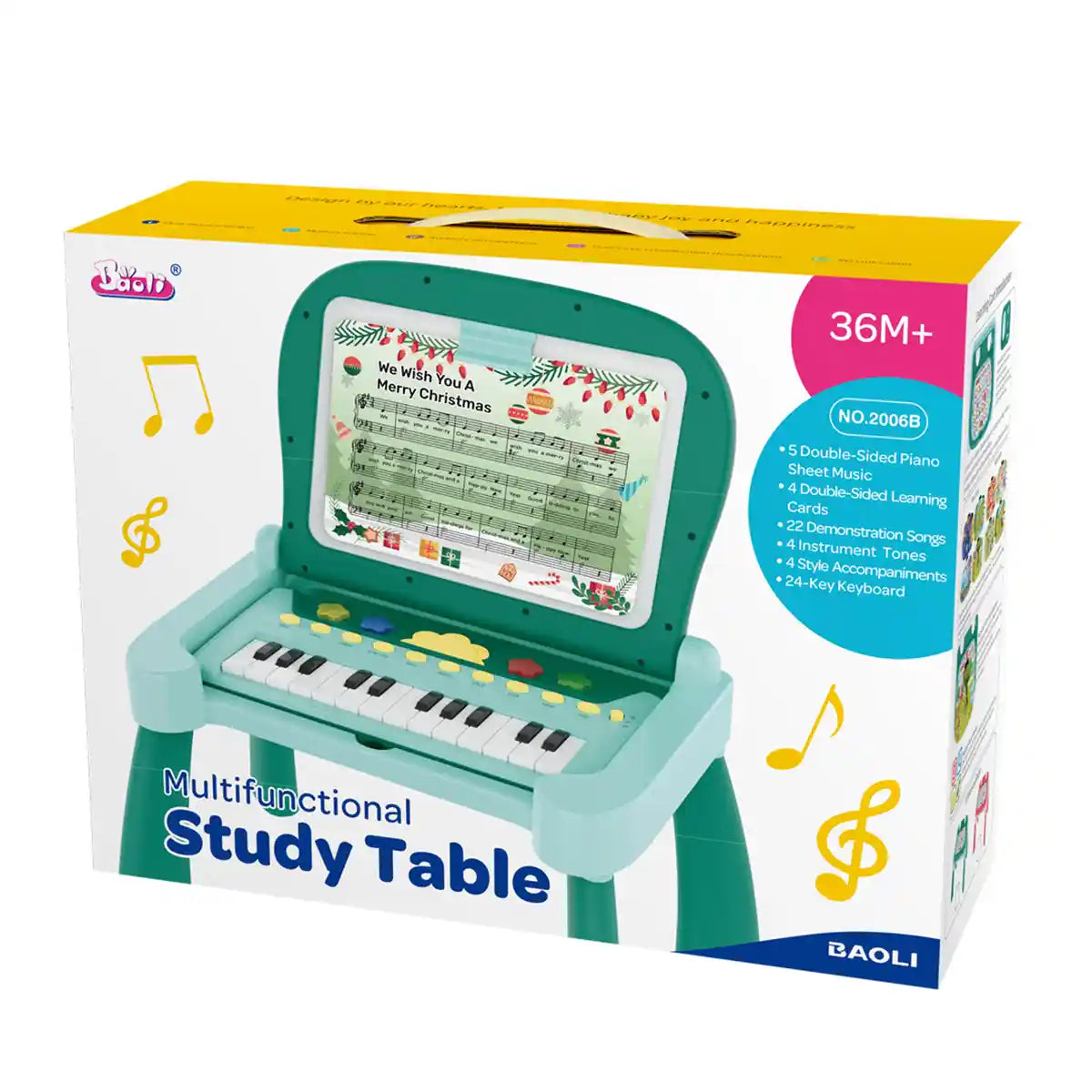 Multifunctional Study Table 3YRS+