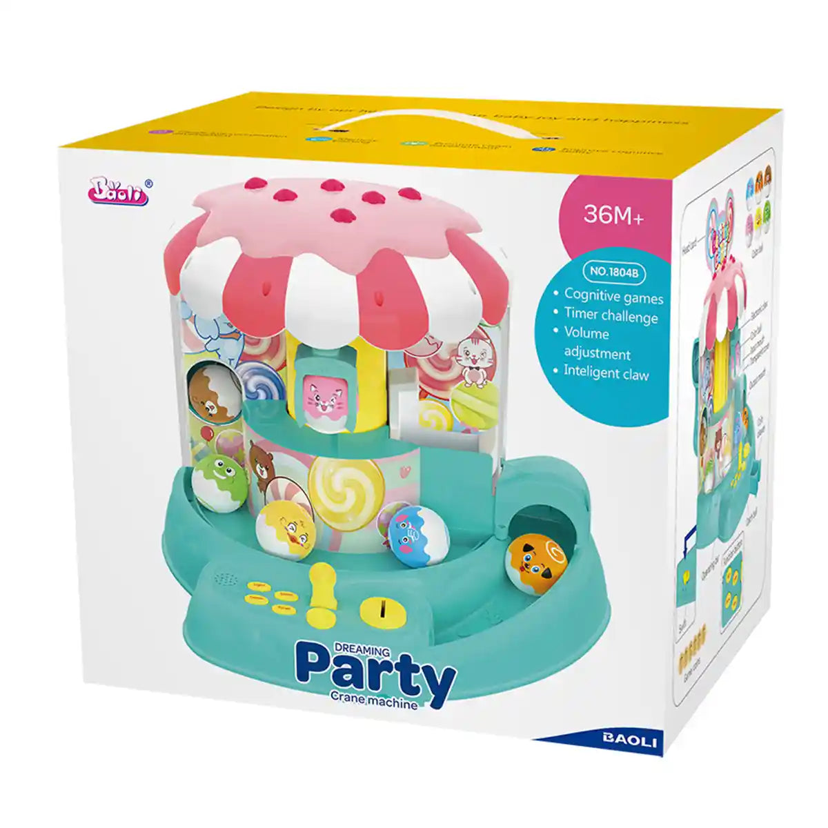 Dreaming Party Crane Machine 3yrs+