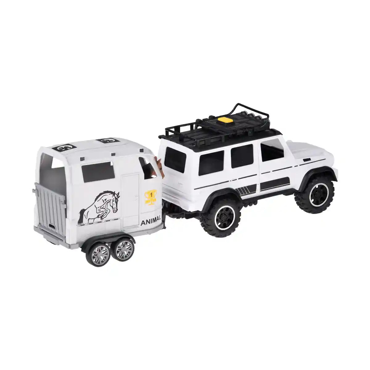 Jinjia Friction Car With Light Sound & Open Door 3yrs+