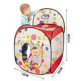 Play Tent With 7cm 100balls 2yrs+