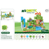 Magnetic Cubes Forest theme 2.5CM 114PCS 3yrs+