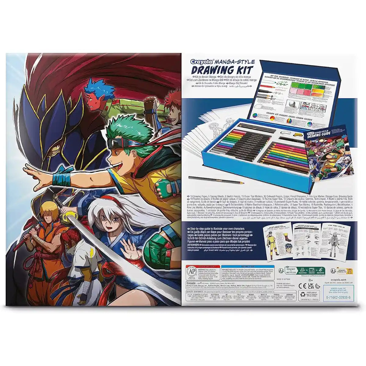 Crayola Learn to draw - Anime/ Manga Kit