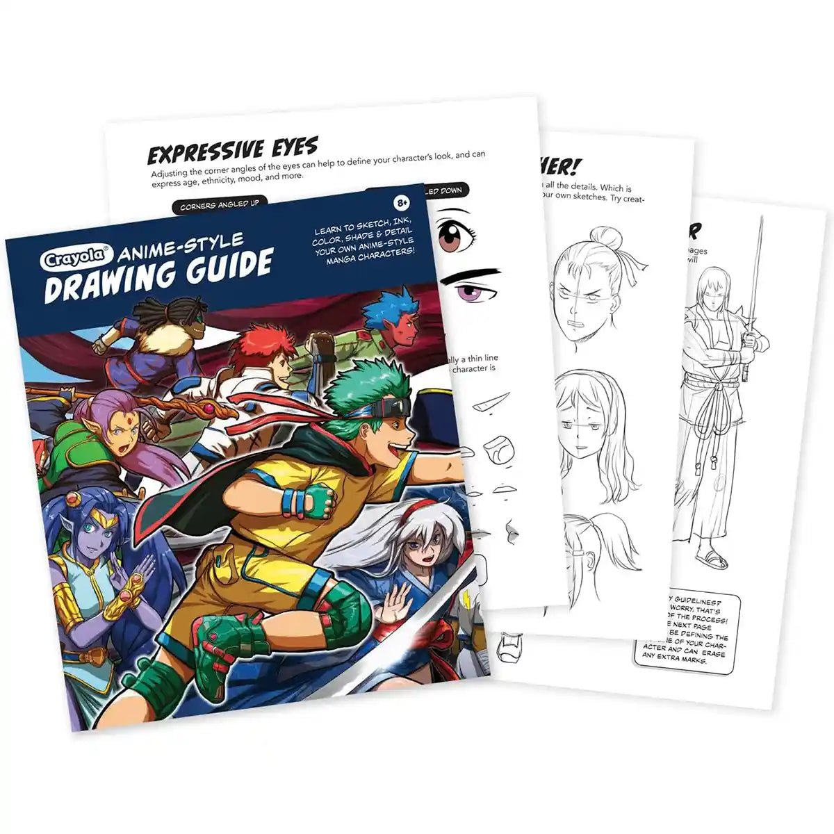 Crayola Learn to draw - Anime/ Manga Kit