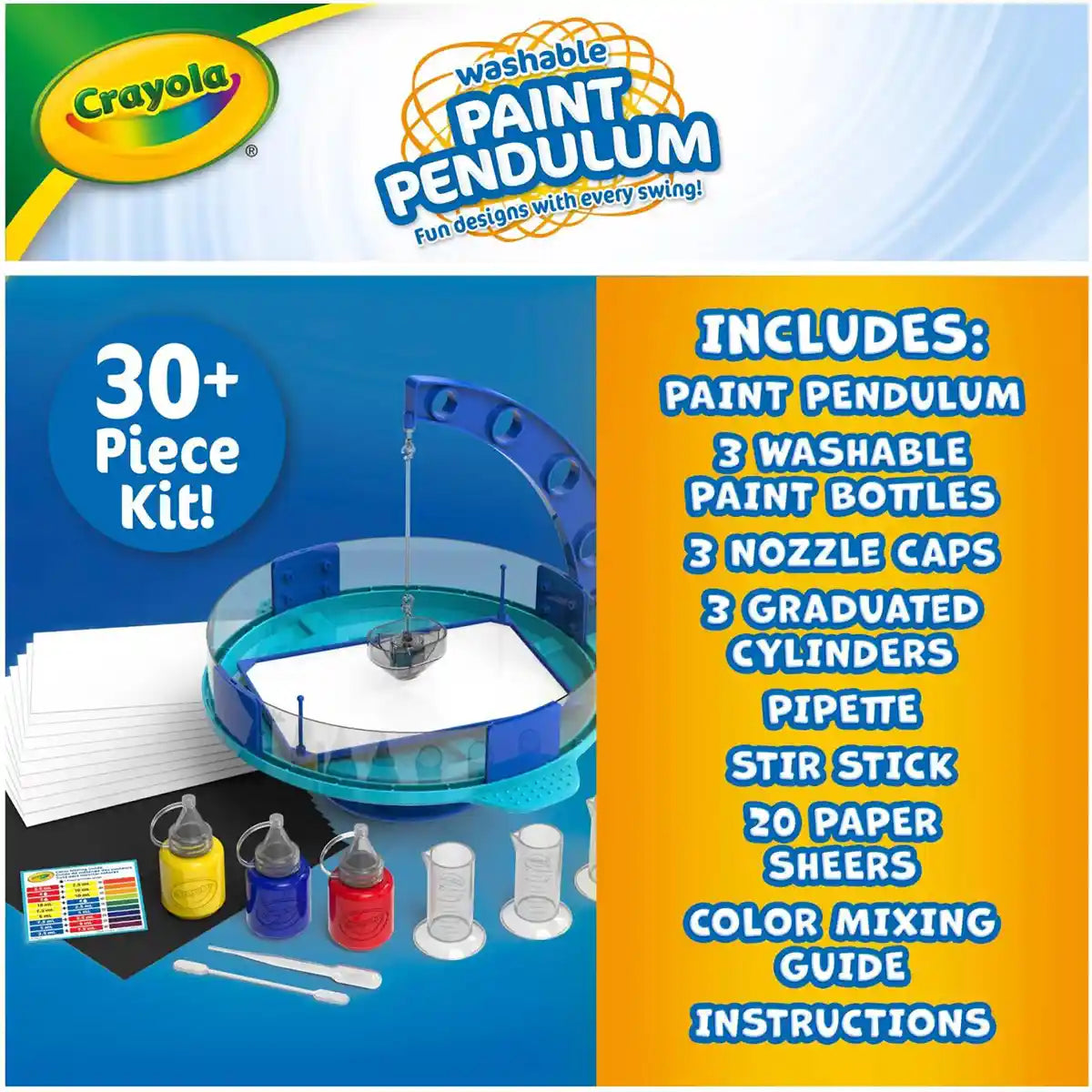 Washable Paint Pendulum