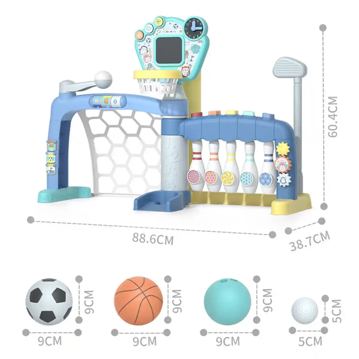 Baoli 5 In 1 Sport Toys 2yrs+