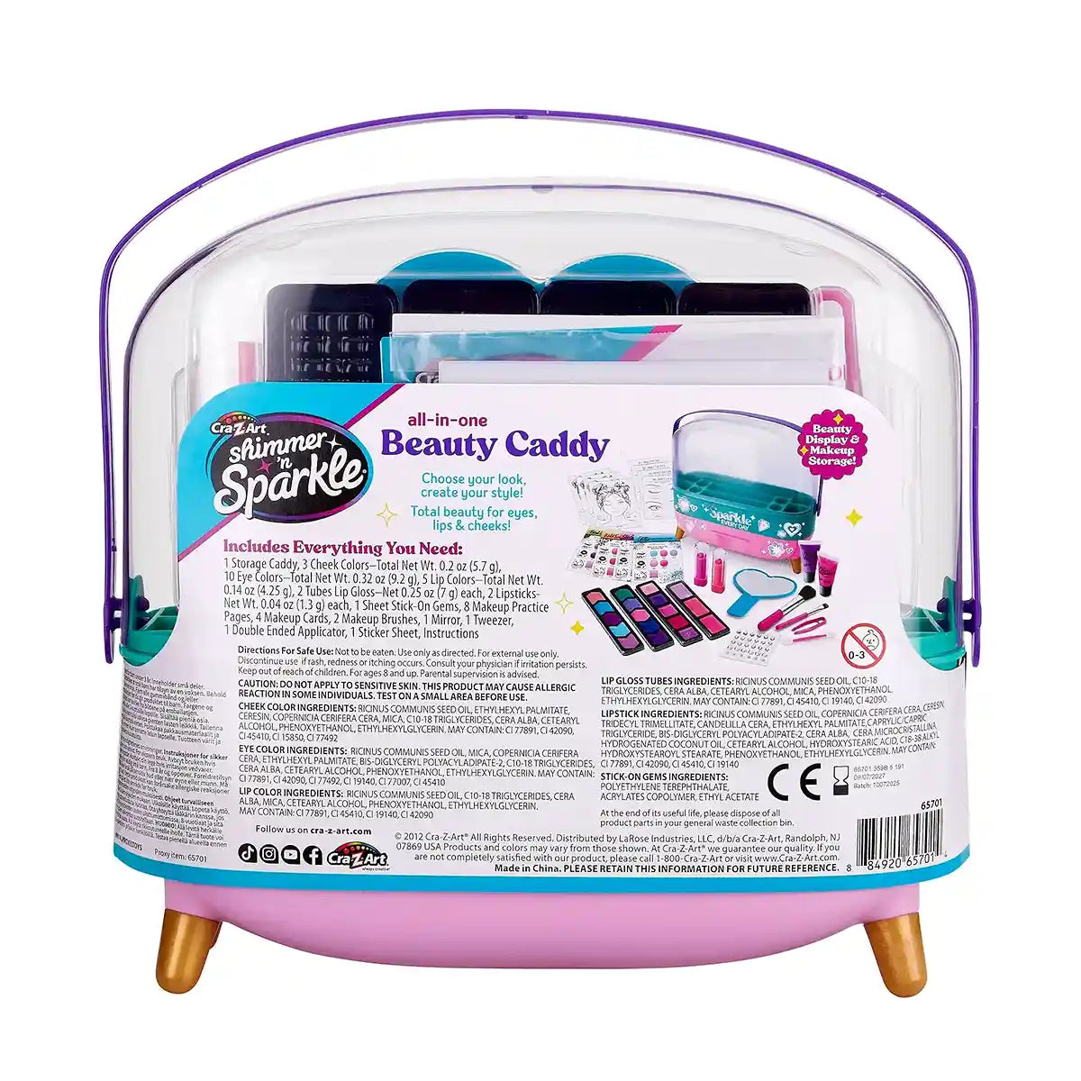 Shimmer n Sparkle All in one Beauty Caddy