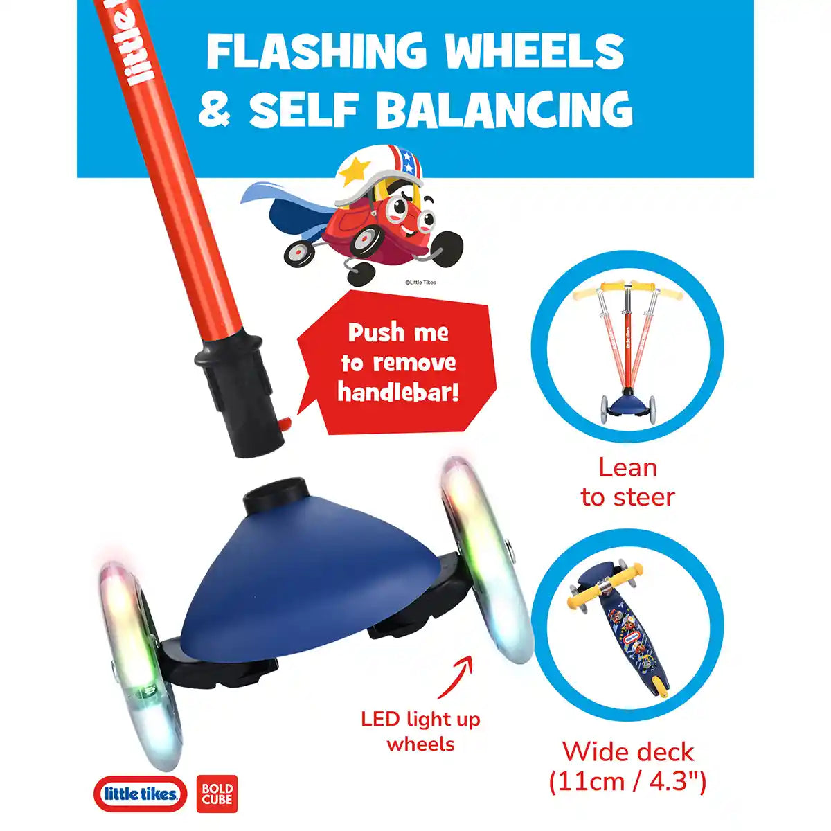 Little Tikes Teeny 3 Wheel: Classic Red