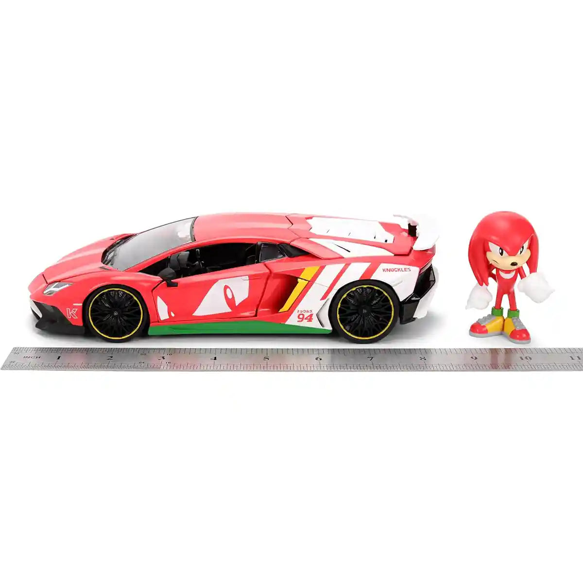 Jada R/C Knuckles Lamborghini Aventador SV 1:24