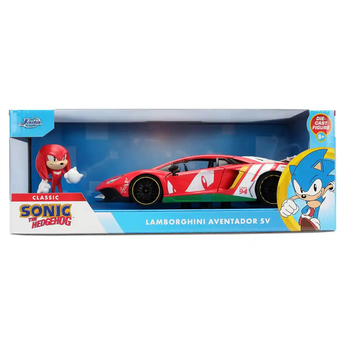 Jada R/C Knuckles Lamborghini Aventador SV 1:24