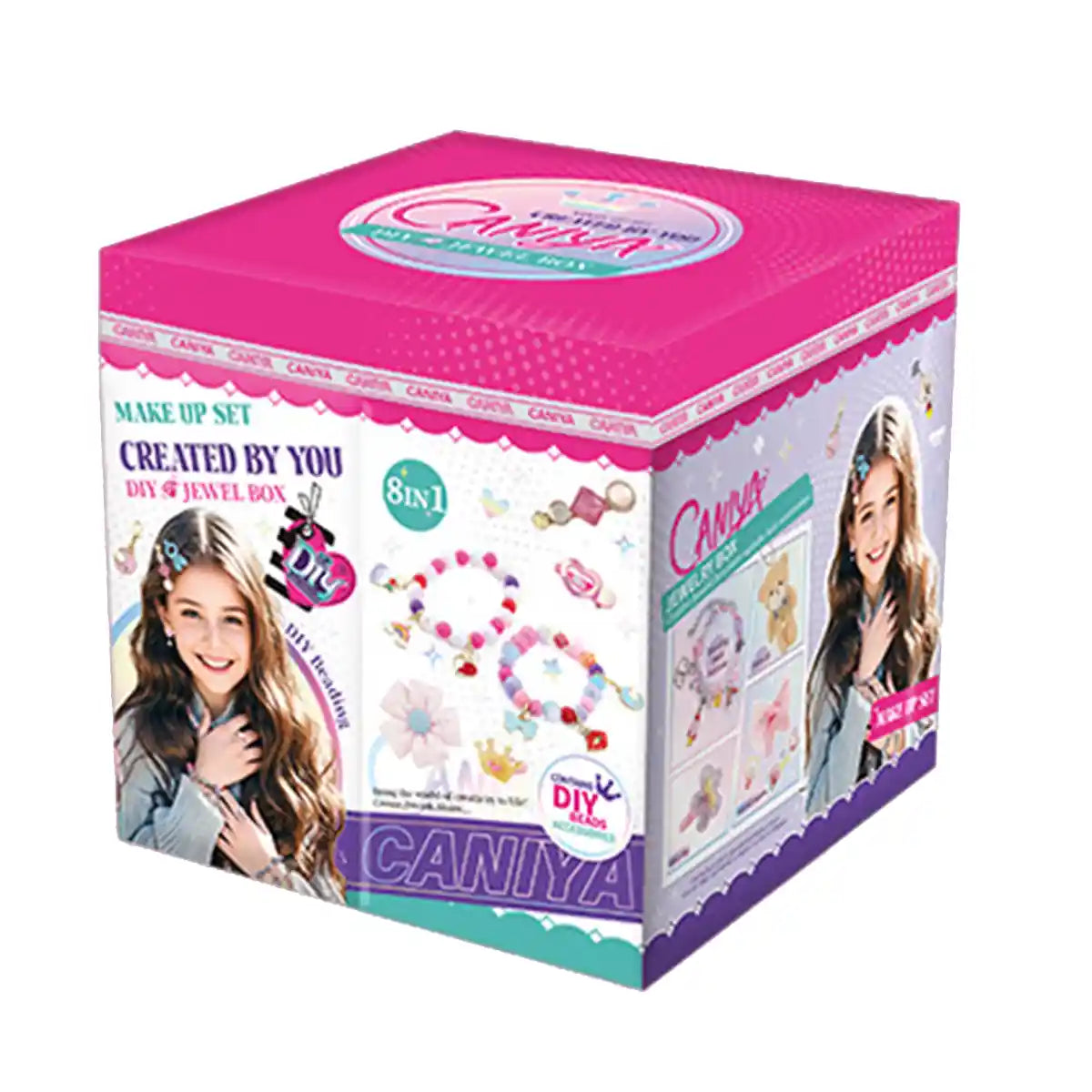 Caniya Diy Jewelry Box 8in1 6yrs+