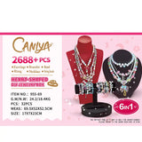 Caniya Diy Jewelry Box Heart-Shaped 6in1 yrs6+