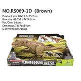 Brown Dinosaur With Light & Sound 3yrs+