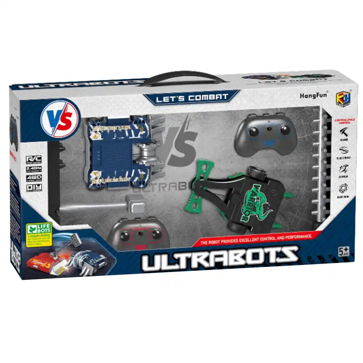 R/C Ultrabots Fighting Robot (Blue) 5yrs+