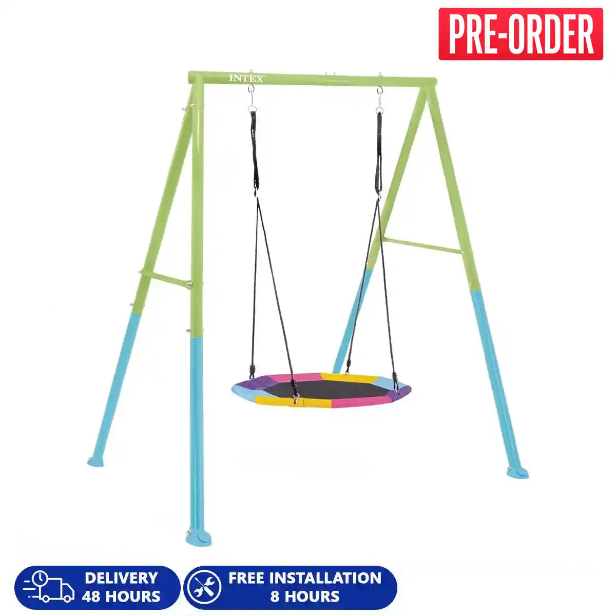 Intex Saucer Swing 1-Feature Set, Age 3-10 - Kiddy Zone