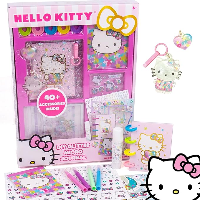 HELLO KITTY SECRET GLITTER NOTE BOOK - Kiddy Zone