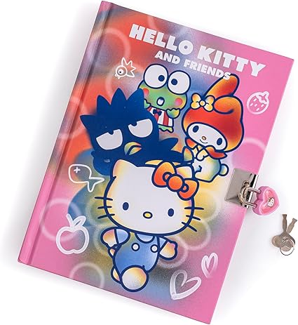 HELLO KITTY SECRET NOTEBOOK WITH LIGHT - Kiddy Zone
