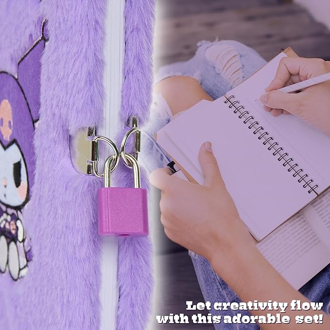 KUROMI SECRET NOTEBOOK WITH LIGHT - Kiddy Zone