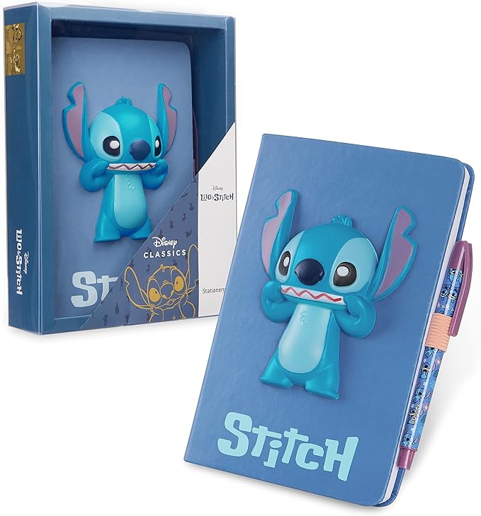 STITCH SECRET NOTEBOOK WITH LIGHT - Kiddy Zone