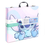 STITCH COLORING SET WITH METAL PENCIL CASE