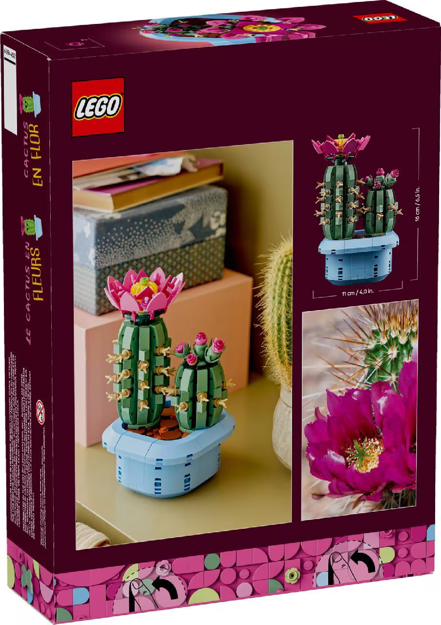 LEGO® Botanicals Flowering Cactus Plants Decor 11509