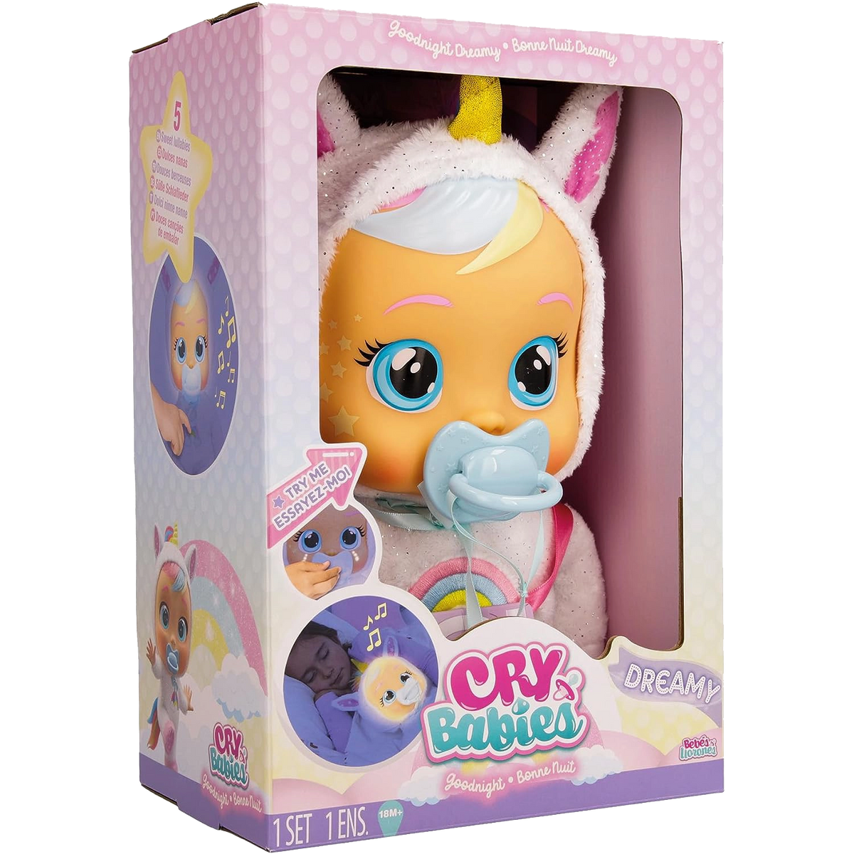 CRY BABIES GOODNIGHT DREAMY B/O