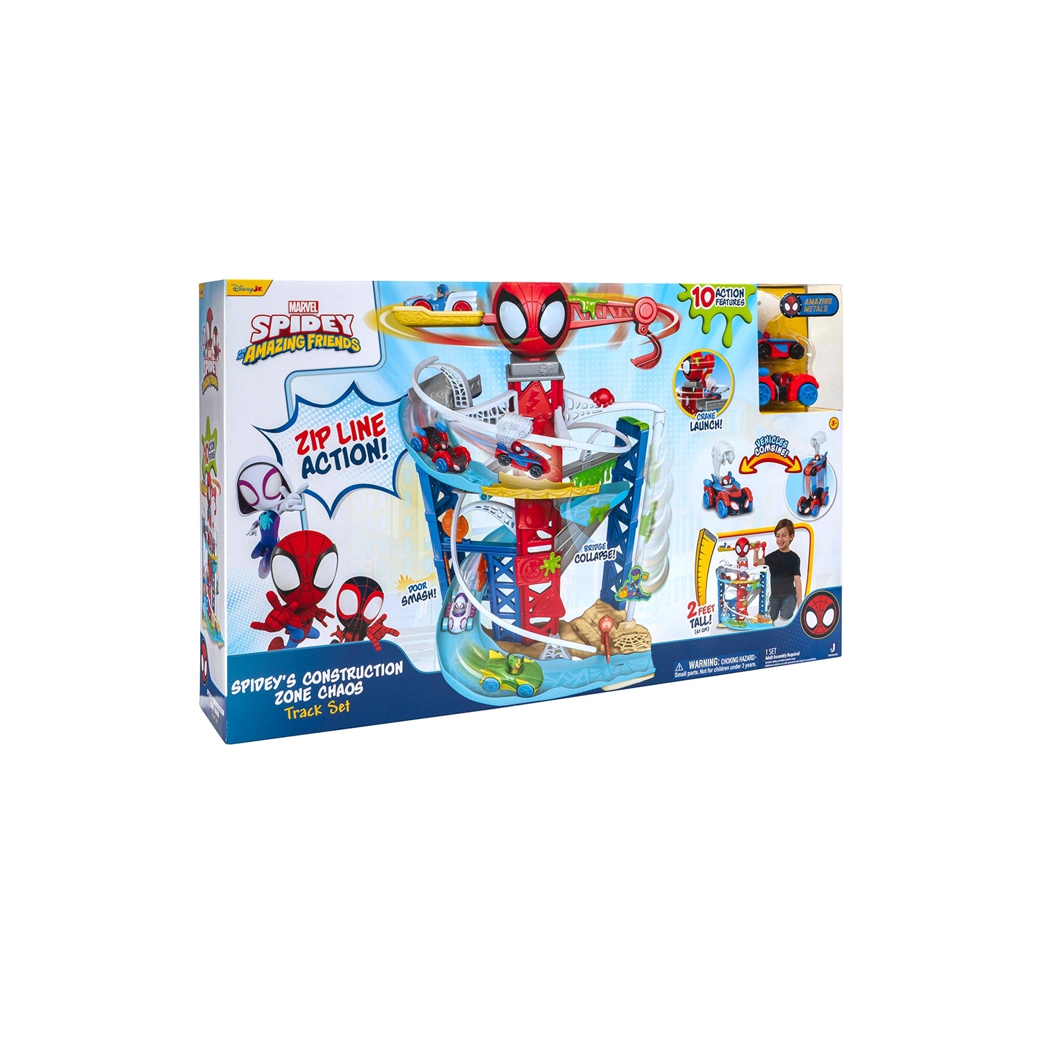 SPIDEY N FRIENDS CONST. ZONE CHAOS TRACK