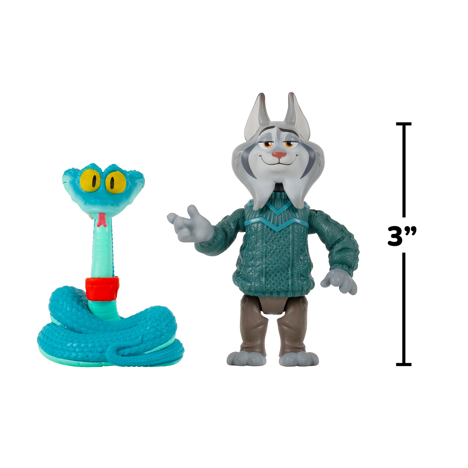 ZOOTROPOLIS2 FIGURE 3" 2PACK 3ASST