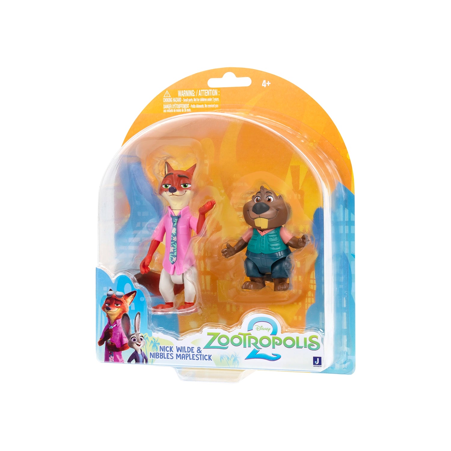 ZOOTROPOLIS2 FIGURE 3" 2PACK 3ASST