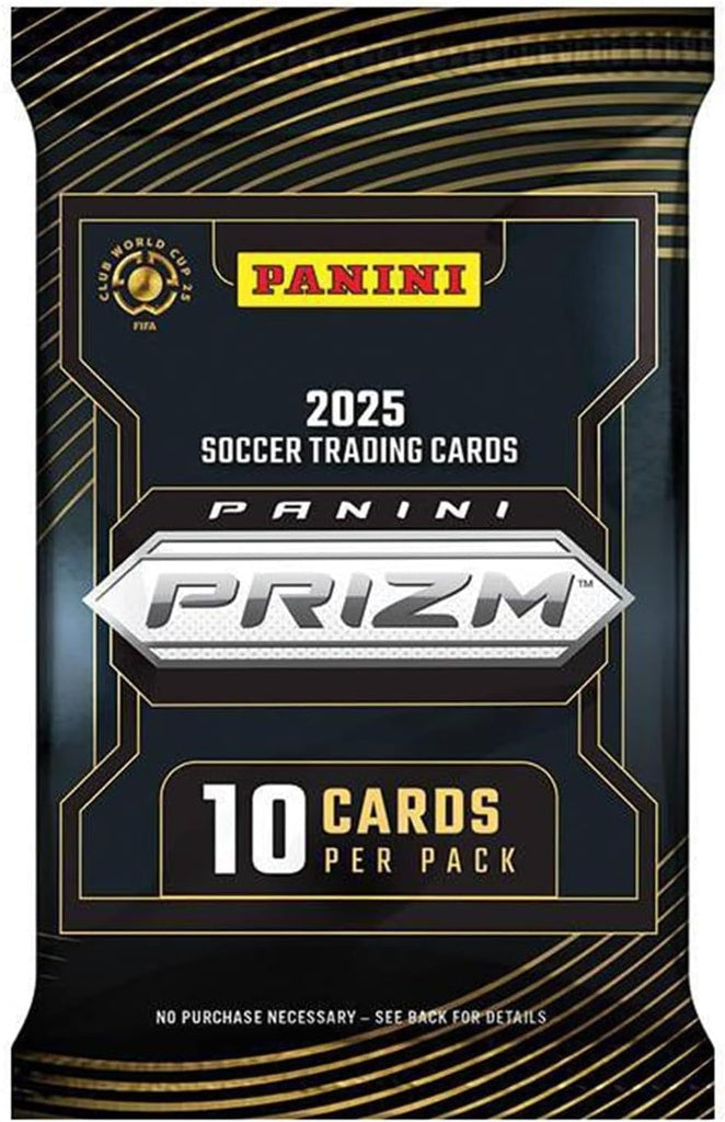 2025 Panini Prizm Fifa Club World Cup Soccer Mega Box (Price per one Pack)