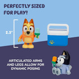 Bluey Let's Play Chef Figure 2-Pack — Ice Blocks Bingo & Socks
