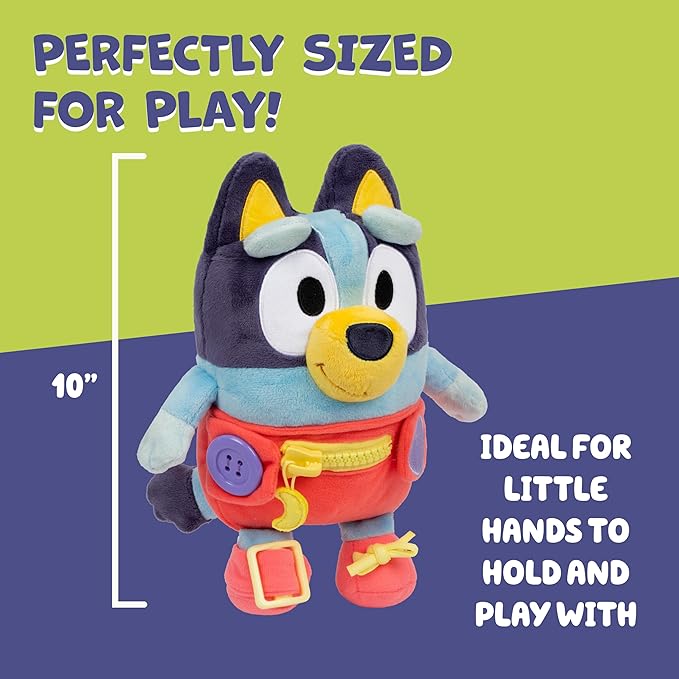 Bluey Dress & Play Baby Bluey Plush