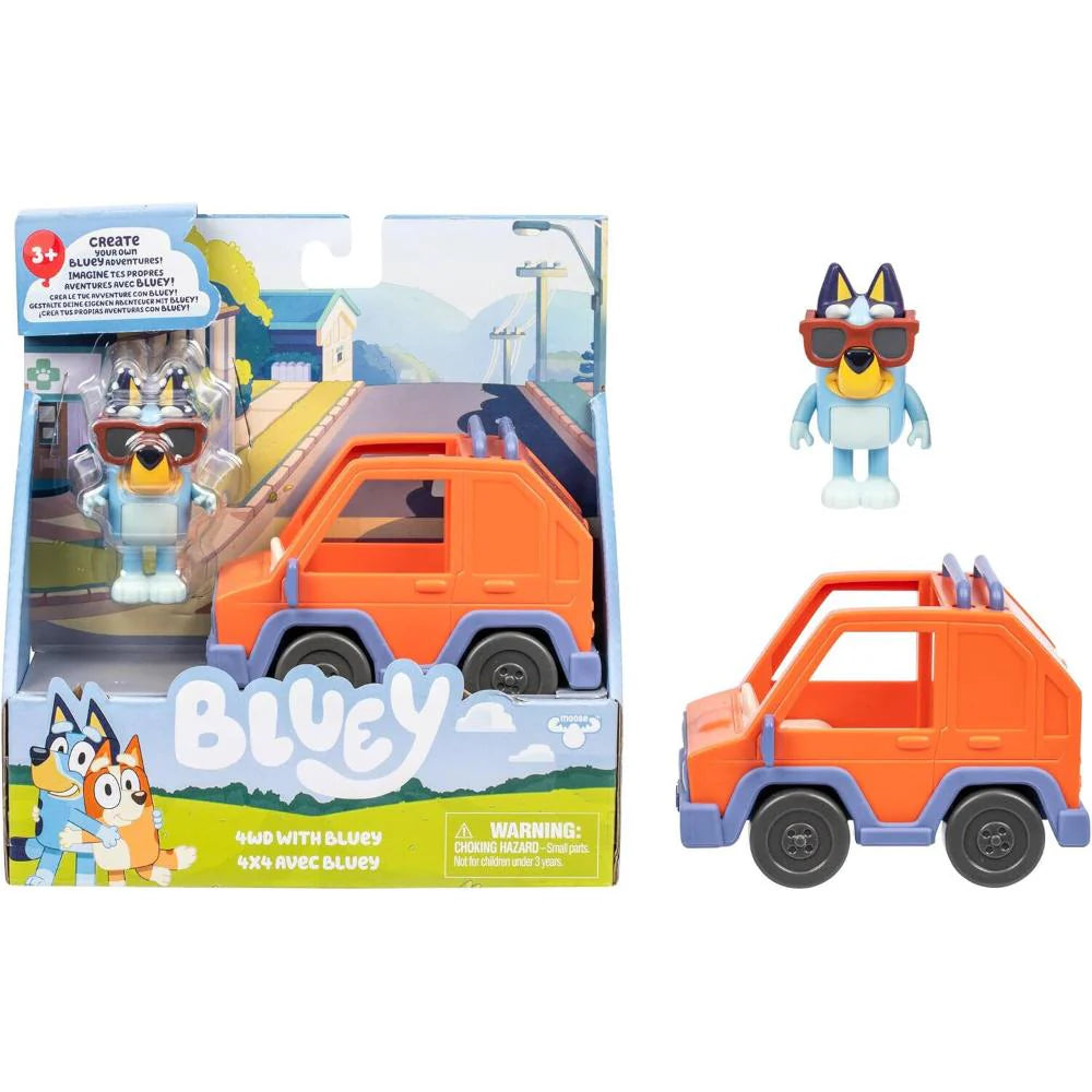 Bluey Basic Vehicle 4WD & Bluey