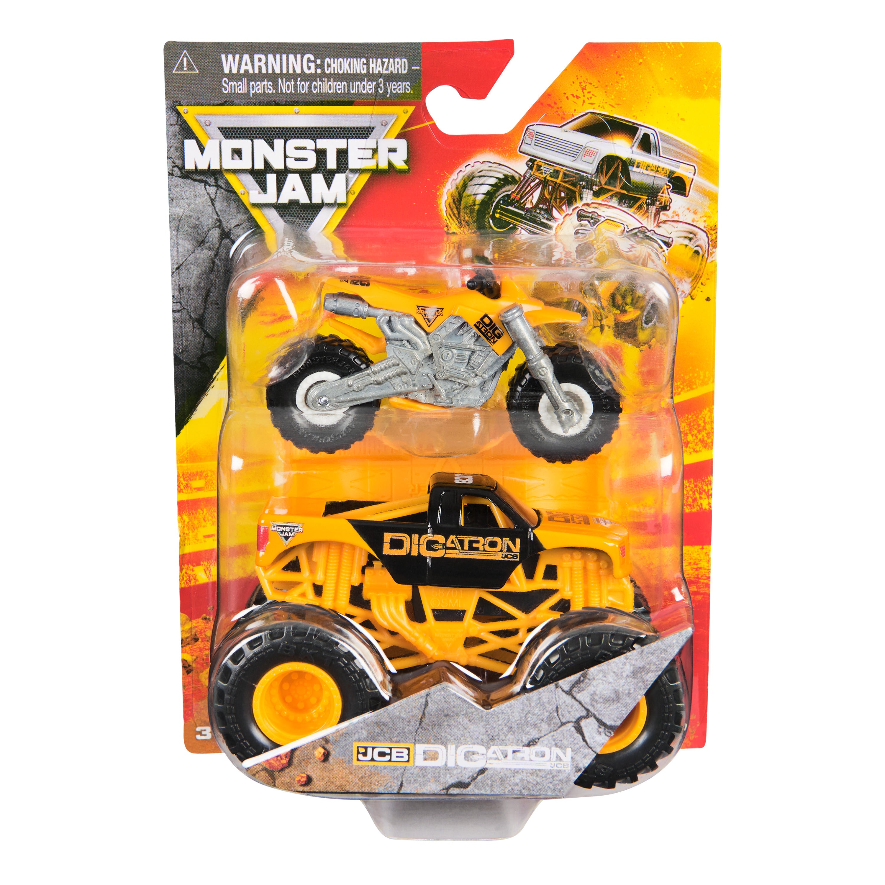 Monster Jam 1:64 & Supercross Bike - Kiddy Zone