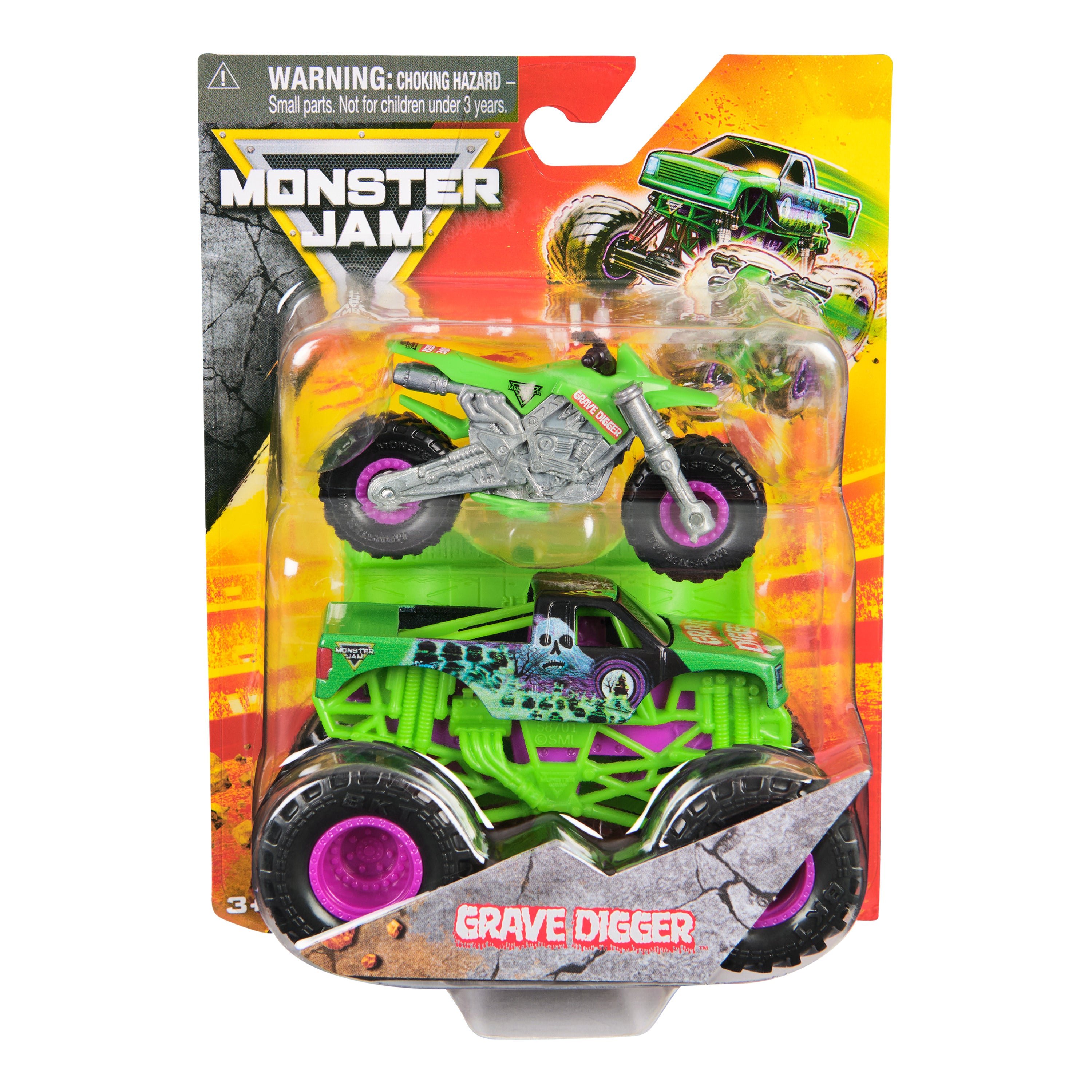 Monster Jam 1:64 & Supercross Bike - Kiddy Zone