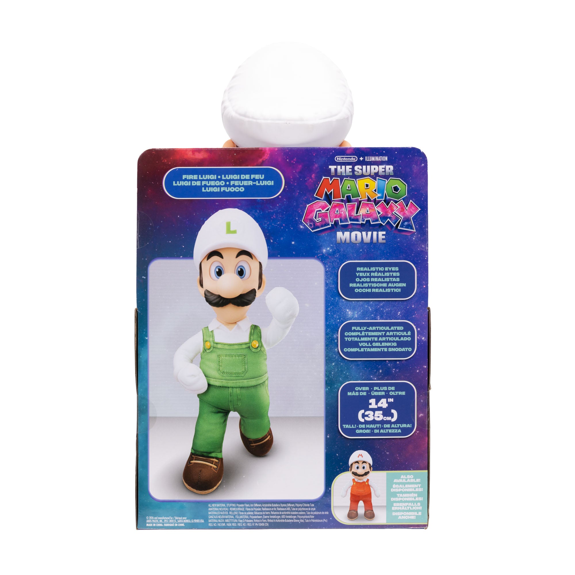 Nintendo Super Mario2 MovieJ/R/P-F/Luigi