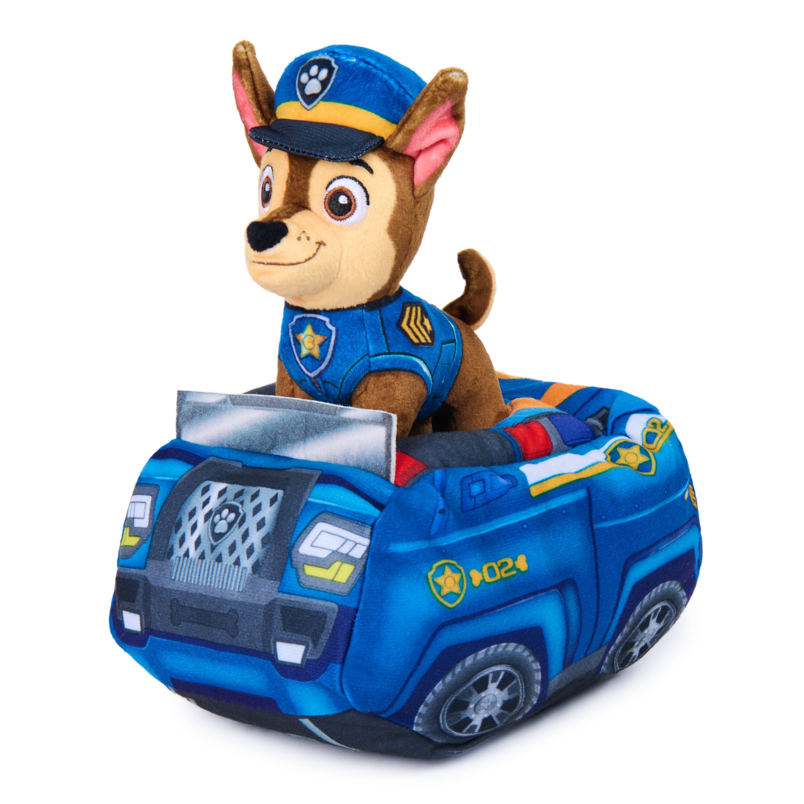 Paw Patrol Plush 2 In 1 Vehicle Chase - Kiddy Zone
