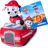 Paw Patrol Plush 2 In 1 Vehicle Marshall - Kiddy Zone
