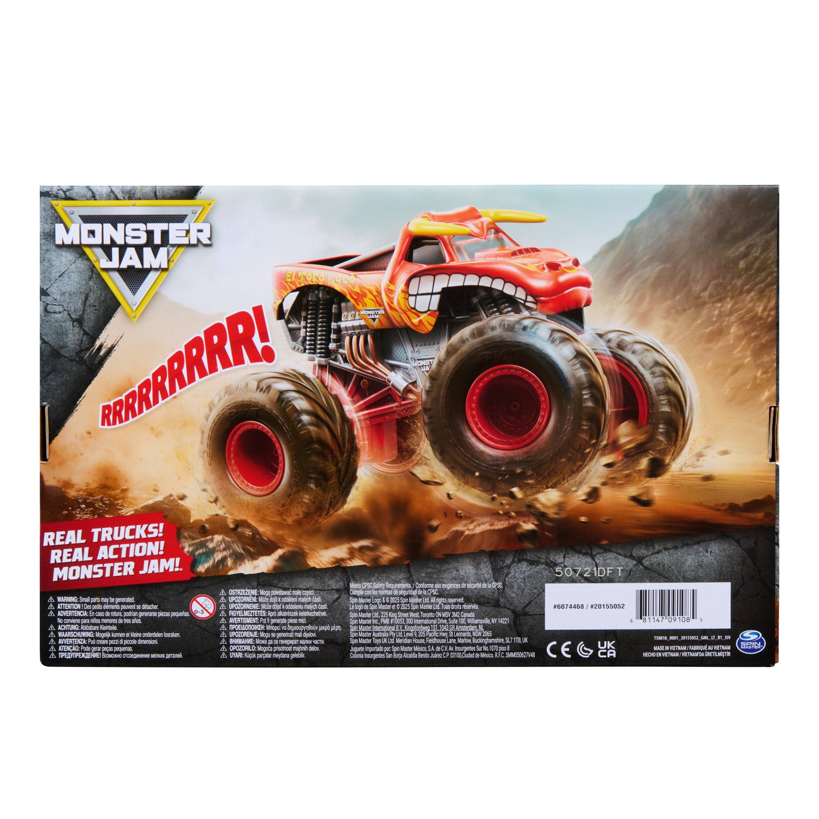 Monster Jam 1:18 Rev 'n RoarEl Toro Loco