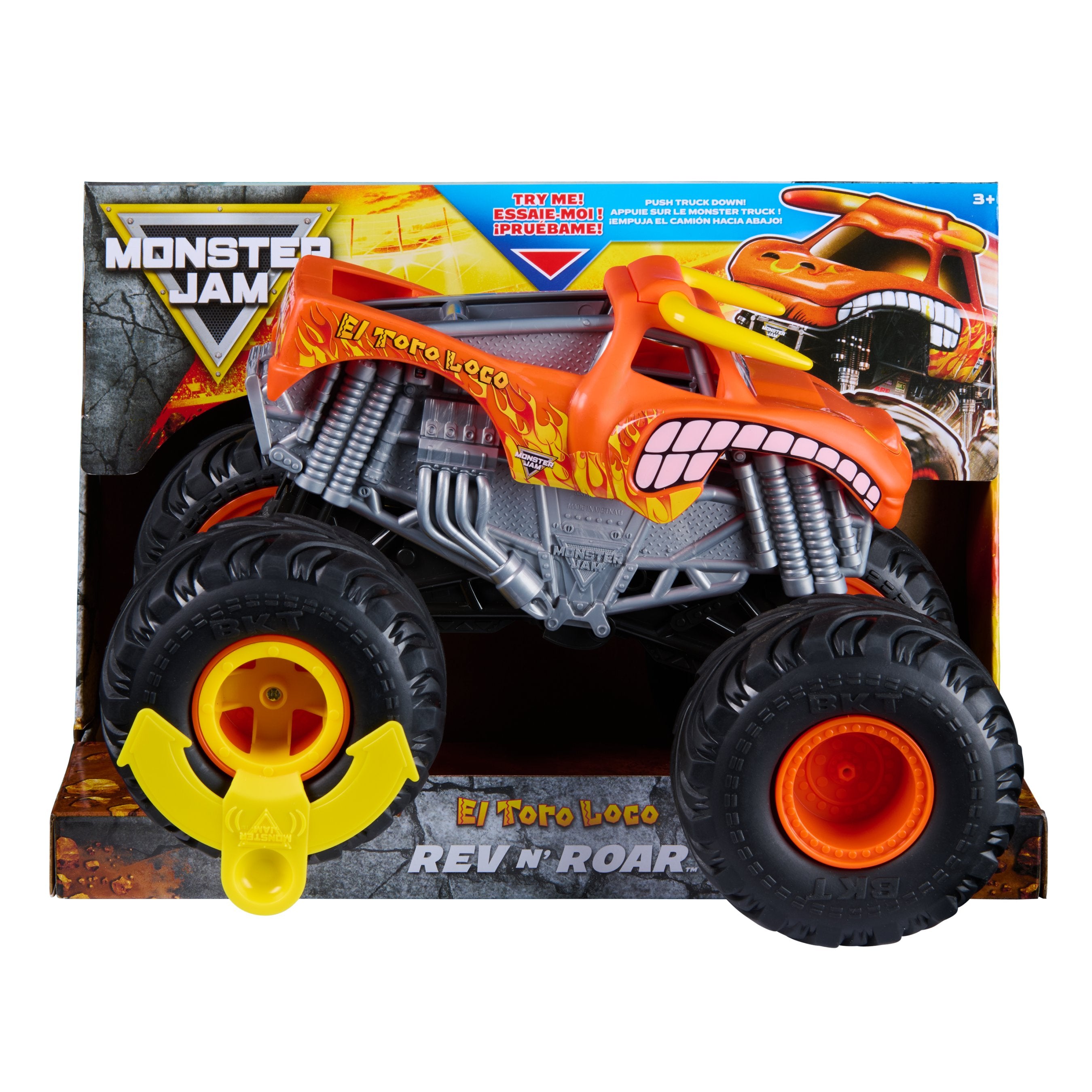 Monster Jam 1:18 Rev 'n RoarEl Toro Loco