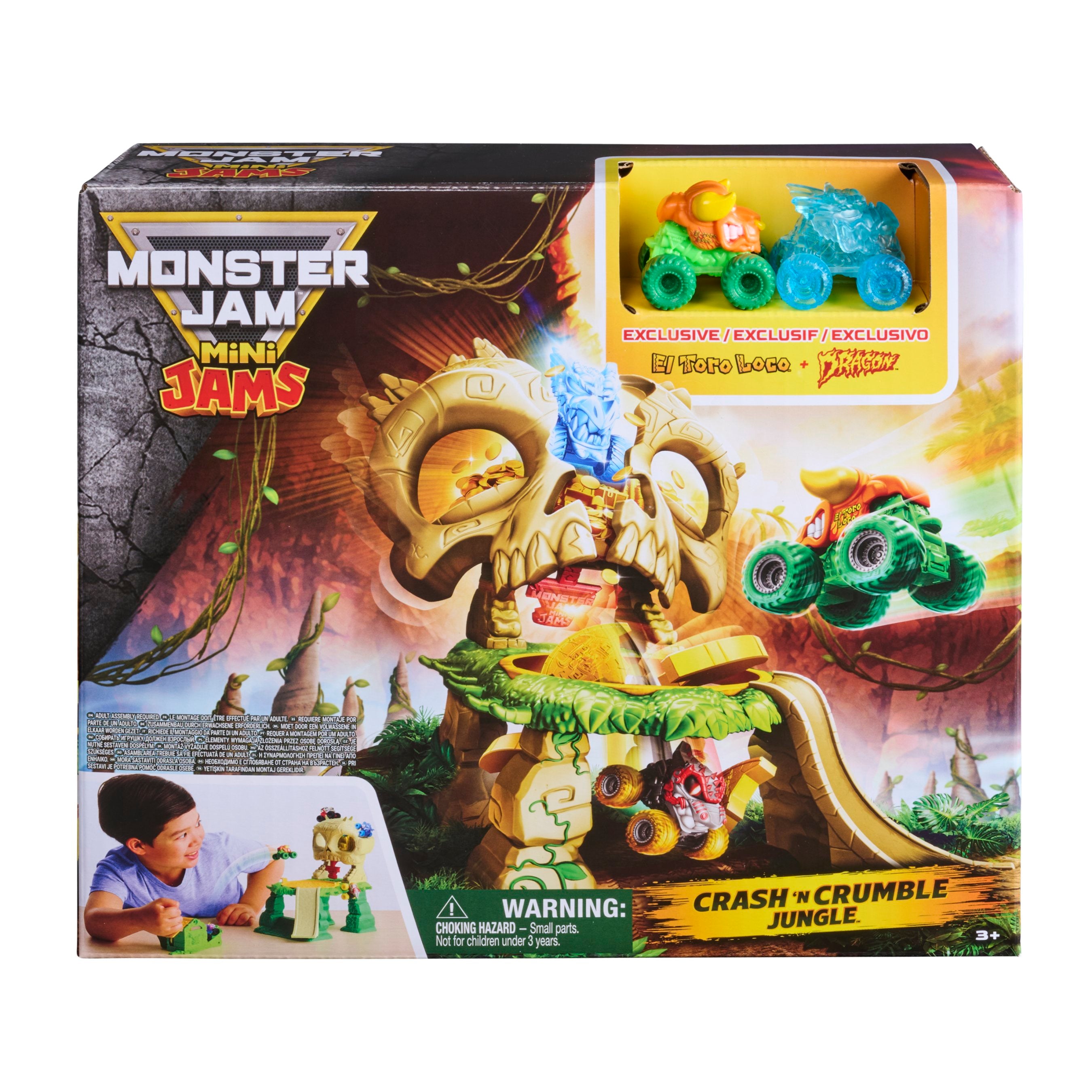 Monster Jam MiniJamsCrashNCrumbleJnglPst - Kiddy Zone