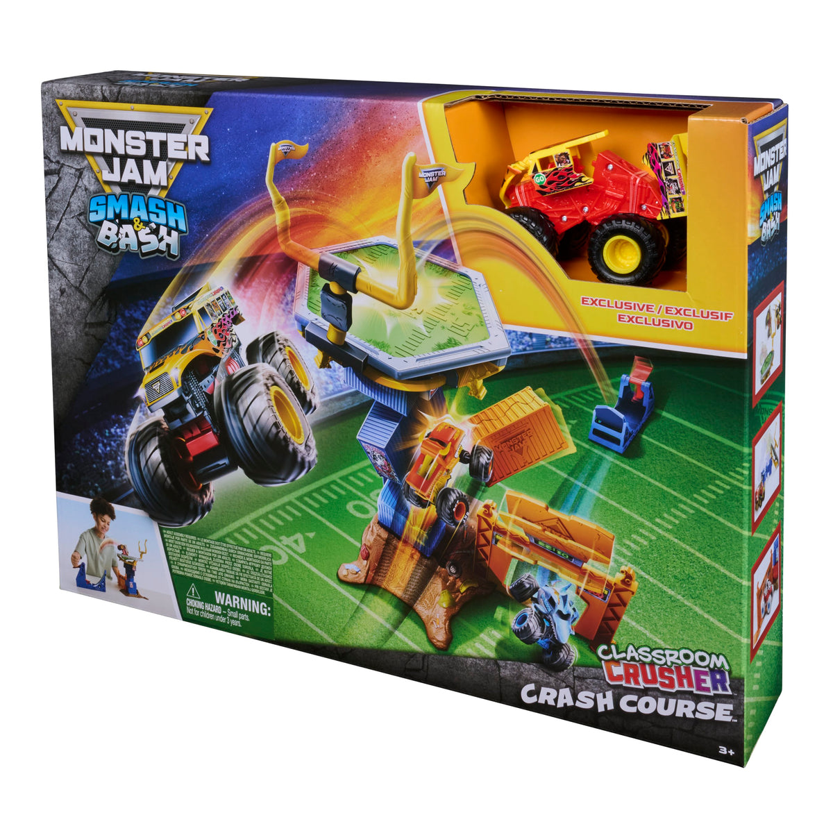 Monster Jam S&B Crash Course Playset