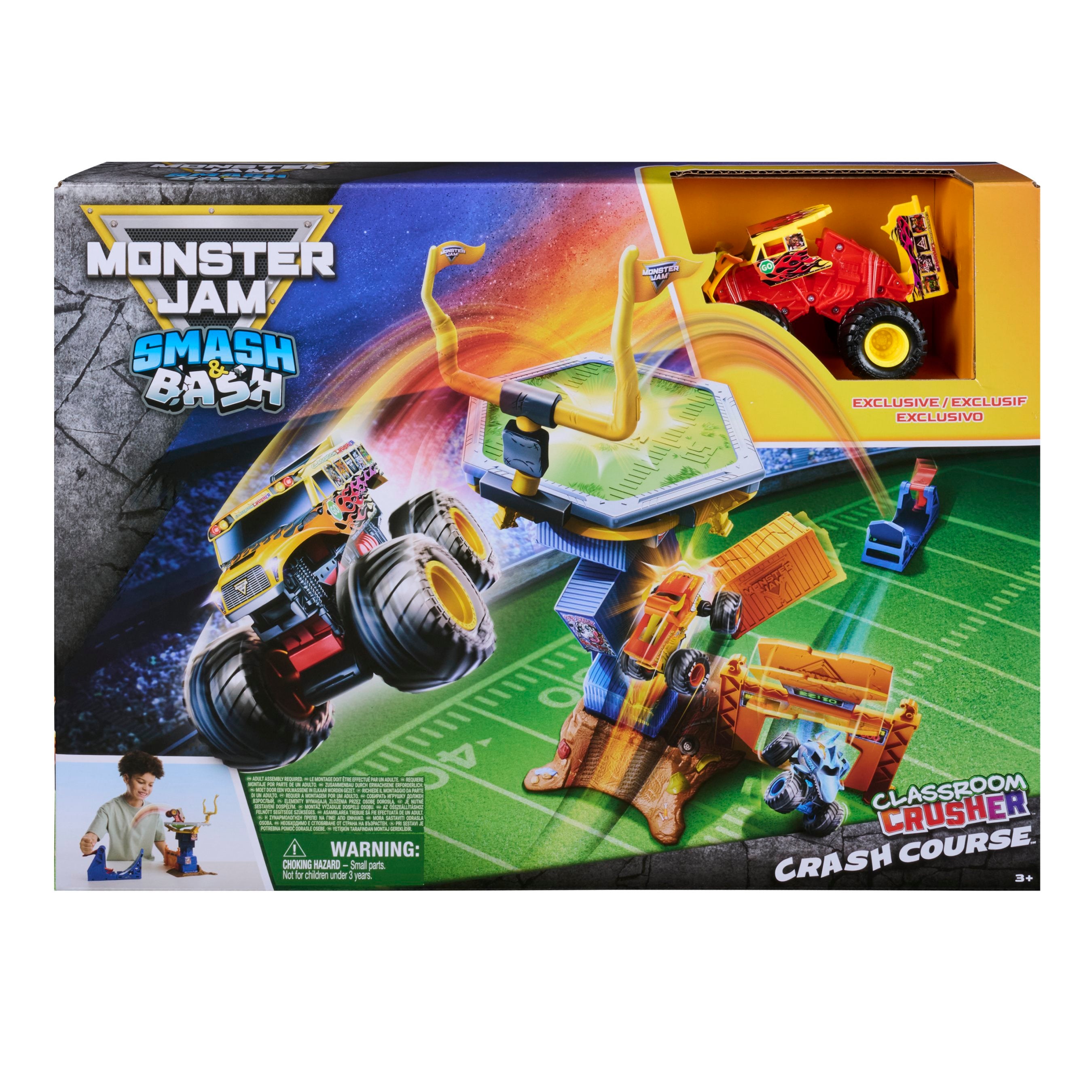 Monster Jam S&B Crash Course Playset