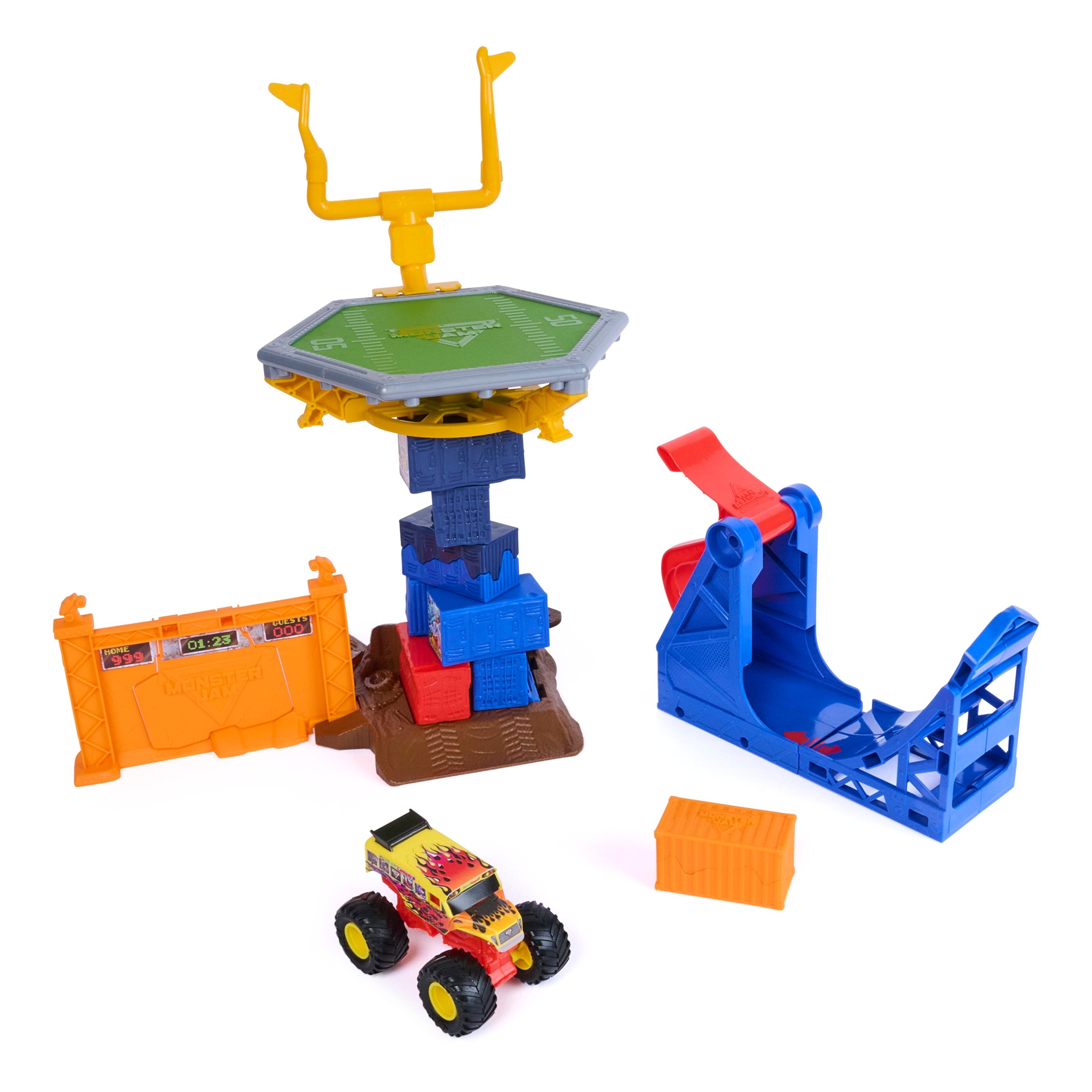 Monster Jam S&B Crash Course Playset