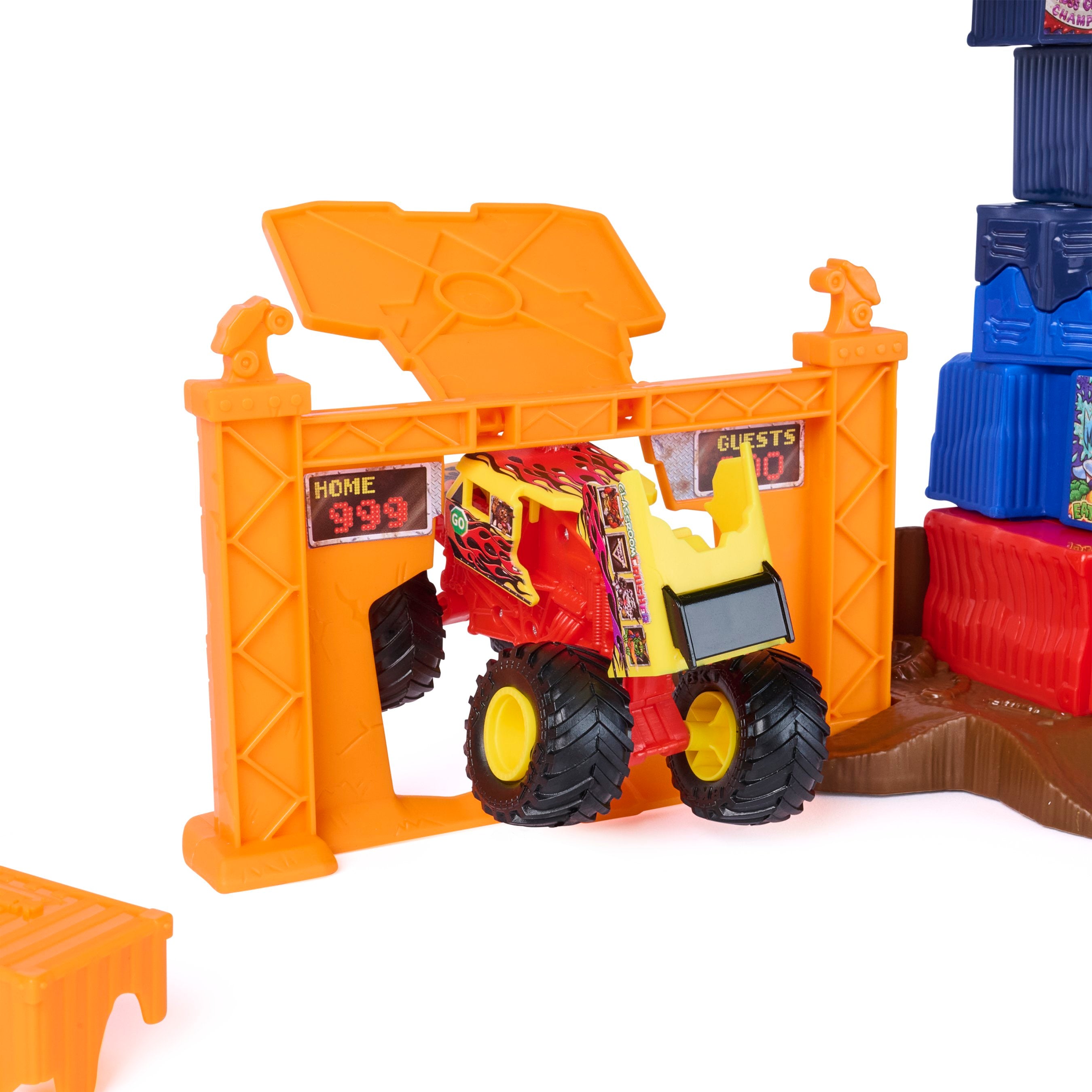 Monster Jam S&B Crash Course Playset